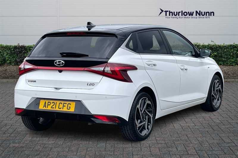 Hyundai I20 1.0 T-gdi Mhev Ultimate Hatchback Hybri White #4