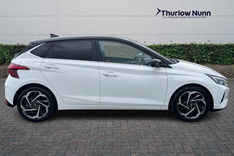 Hyundai I20 1.0 T-gdi Mhev Ultimate Hatchback Hybri White #3