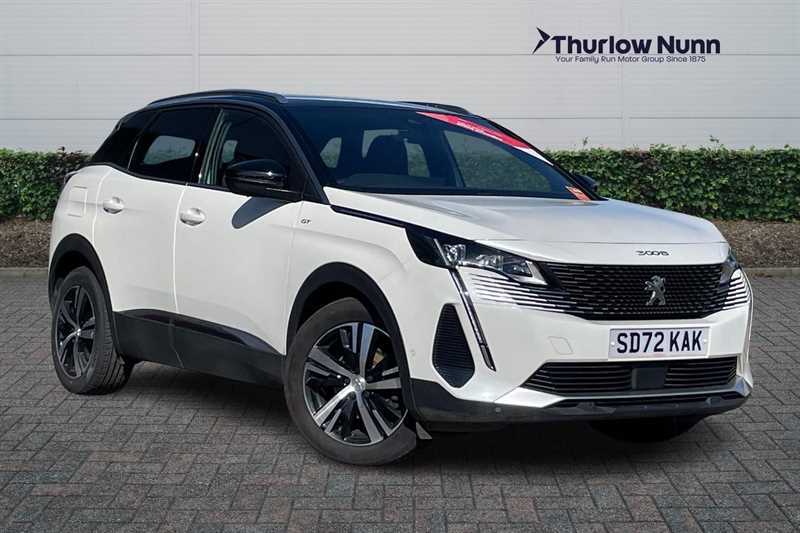 Peugeot 3008 1.5 Bluehdi Gt Suv Euro 6 Ss White