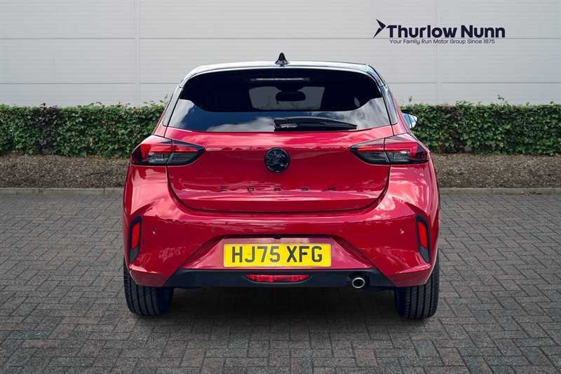 Vauxhall Corsa 1.2 Turbo Ultimate Hatchback Euro HJ75XFG Red #4