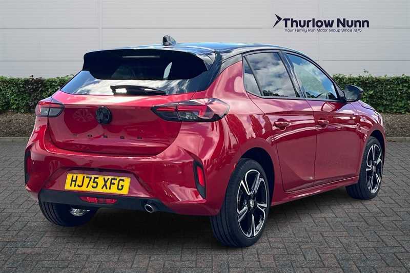 Vauxhall Corsa 1.2 Turbo Ultimate Hatchback Euro HJ75XFG Red #3