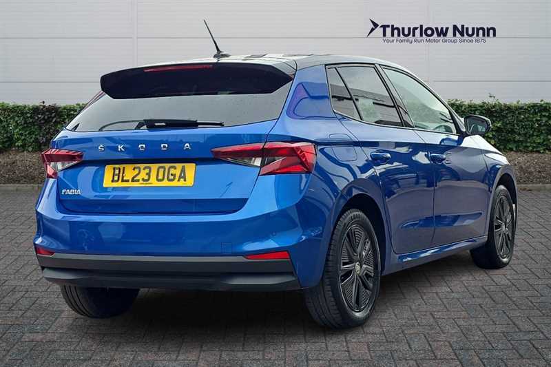 Skoda Fabia 1.0 Tsi Colour Edition Hatchback BL23OGA Blue #3