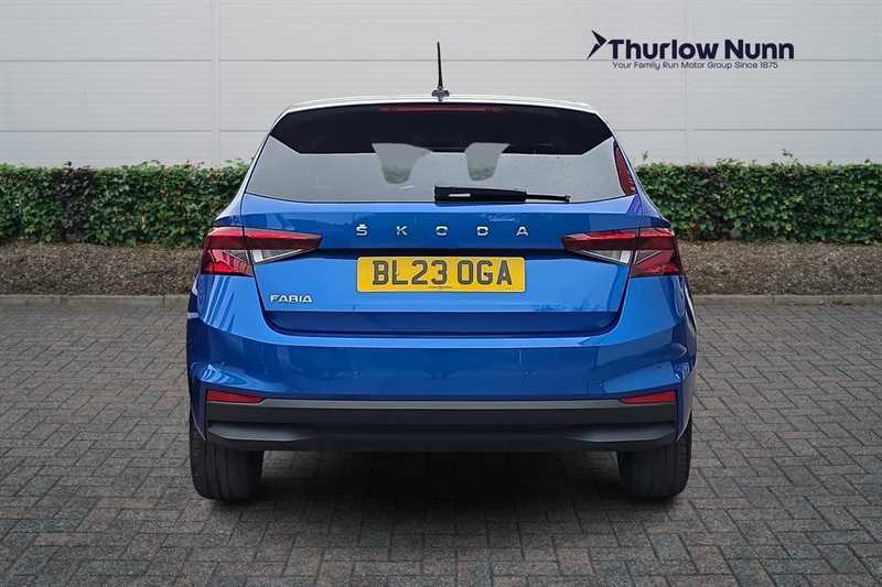 Skoda Fabia 1.0 Tsi Colour Edition Hatchback BL23OGA Blue #4