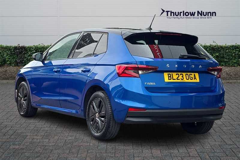 Skoda Fabia 1.0 Tsi Colour Edition Hatchback BL23OGA Blue #5