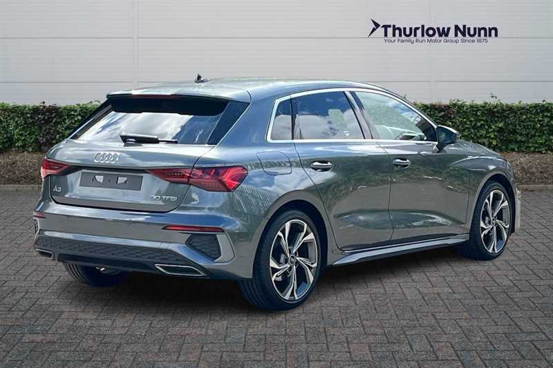 Audi A3 1.0 Tfsi 30 S Line Sportback Eur NU23OLM Grey #3
