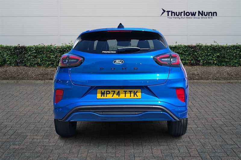 Ford Puma 1.0T Ecoboost Mhev St-line Suv Hybrid D WP74TTK Blue #4