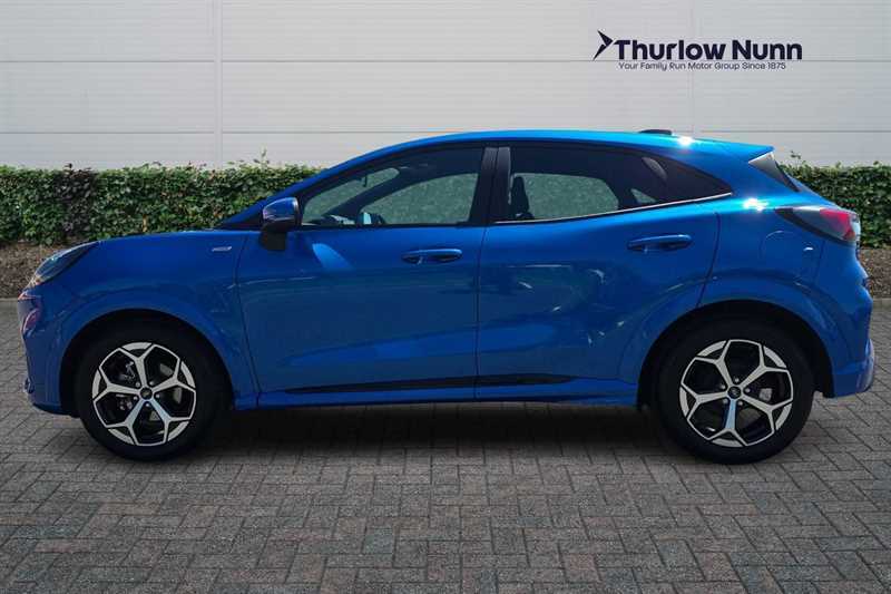 Ford Puma 1.0T Ecoboost Mhev St-line Suv Hybrid D WP74TTK Blue #6