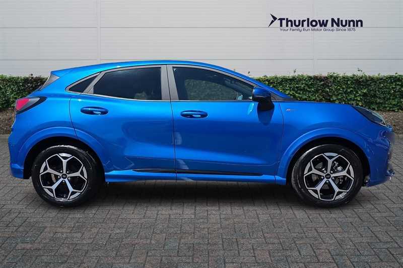 Ford Puma 1.0T Ecoboost Mhev St-line Suv Hybrid D WP74TTK Blue #2