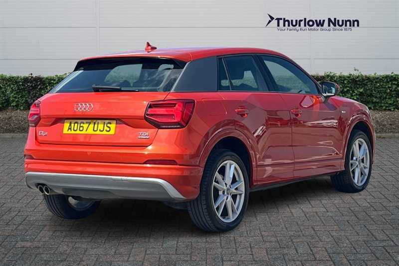 Audi Q2 2.0 Tdi S Line Suv S Tronic Quattro Eur AO67UJS Orange #3