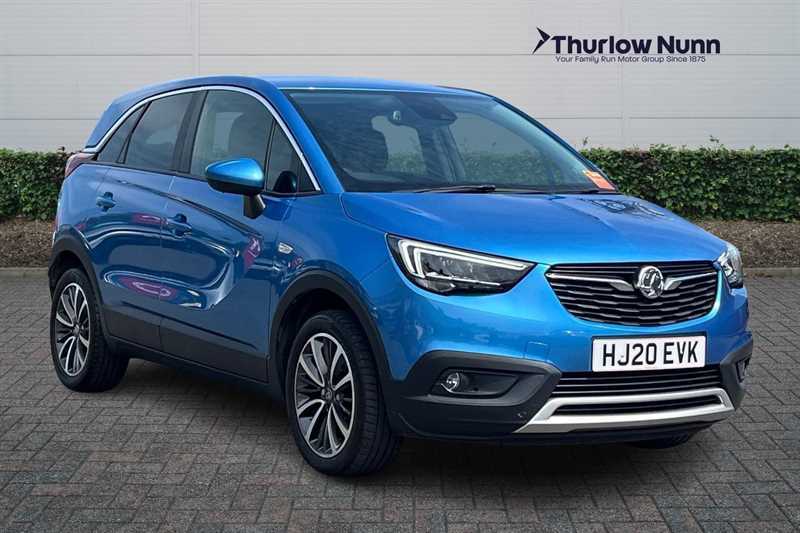 Vauxhall Crossland X 1.2 Turbo Elite Nav Suv Euro 6 S Blue