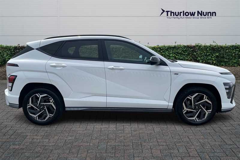 Hyundai Kona 1.6 T-gdi N Line Suv Euro 6 Ss White #3