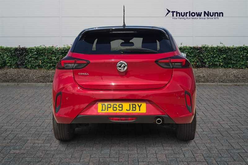 Vauxhall Corsa 1.2 Turbo Sri Premium Hatchback DP69JBY Red #4