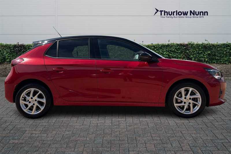 Vauxhall Corsa 1.2 Turbo Sri Premium Hatchback DP69JBY Red #2