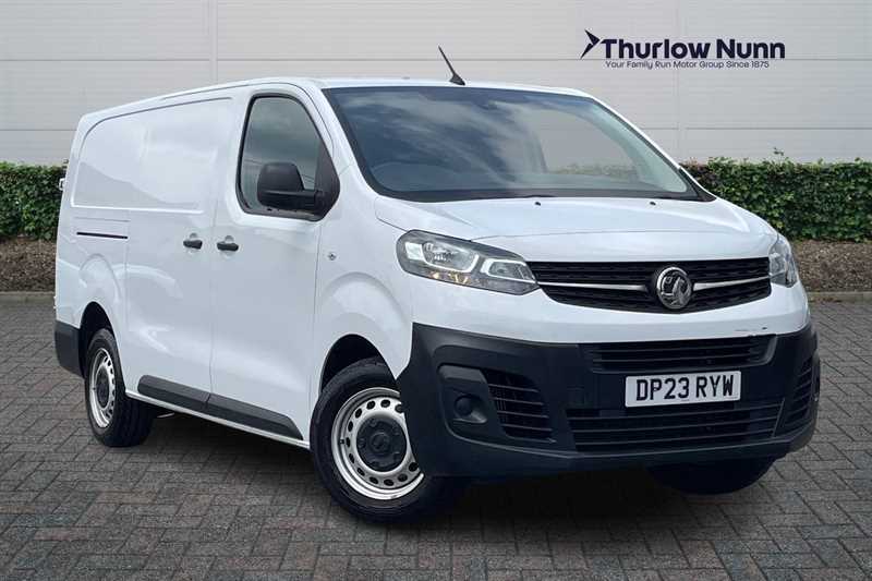 Vauxhall Vivaro 1.5 Turbo D 2900 Prime Panel Van 6Dr White