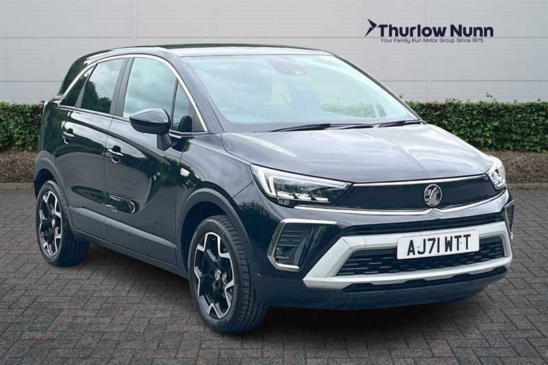 Vauxhall Crossland 1.2I Turbo 130 Ps Elite Edition Su Black