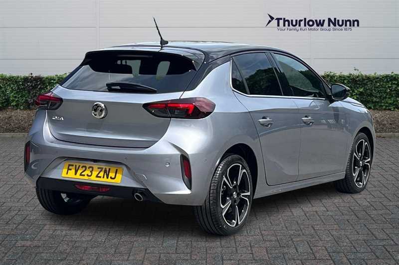 Vauxhall Corsa 1.2 Turbo Ultimate Hatchback Eur FV23ZNJ Grey #3