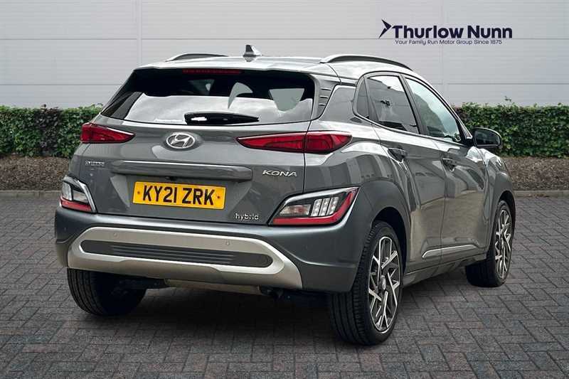 Hyundai Kona 1.6 H-gdi Premium Suv Hybrid Dct Euro 6 Grey #3