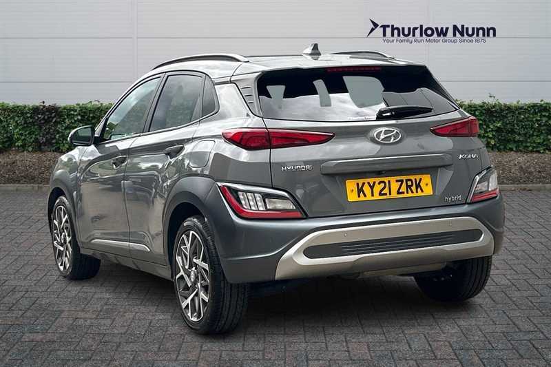 Hyundai Kona 1.6 H-gdi Premium Suv Hybrid Dct Euro 6 Grey #5