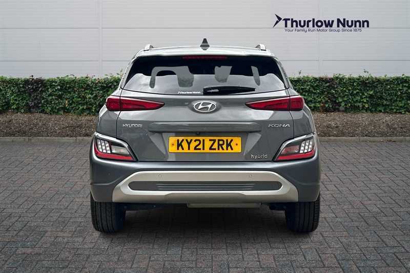 Hyundai Kona 1.6 H-gdi Premium Suv Hybrid Dct Euro 6 Grey #4