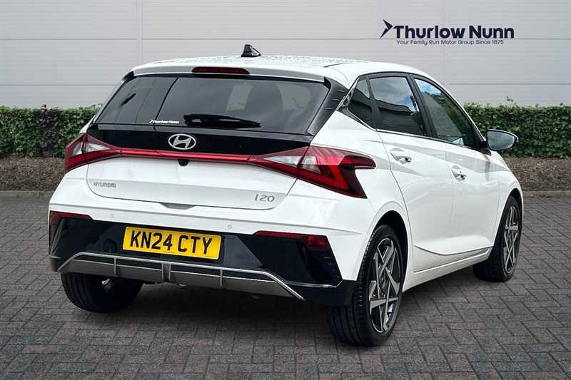 Hyundai I20 1.0 T-gdi Ultimate Hatchback Dct Euro 6 White #3