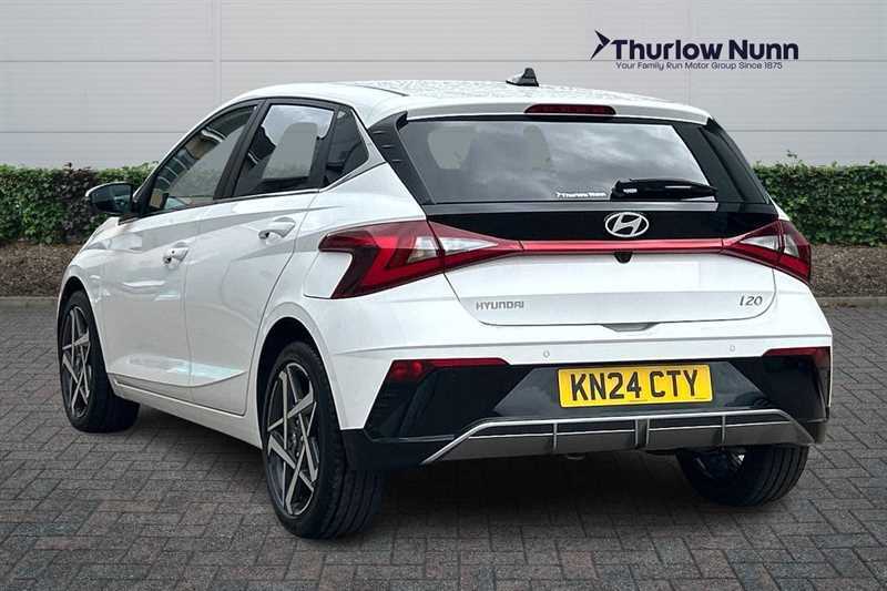 Hyundai I20 1.0 T-gdi Ultimate Hatchback Dct Euro 6 White #5