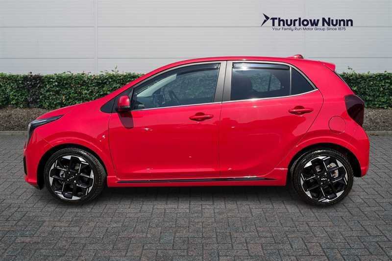 Kia Picanto 1.0 Gt-line S Hatchback Amt Euro 6 Ss AU75OBL Red #6