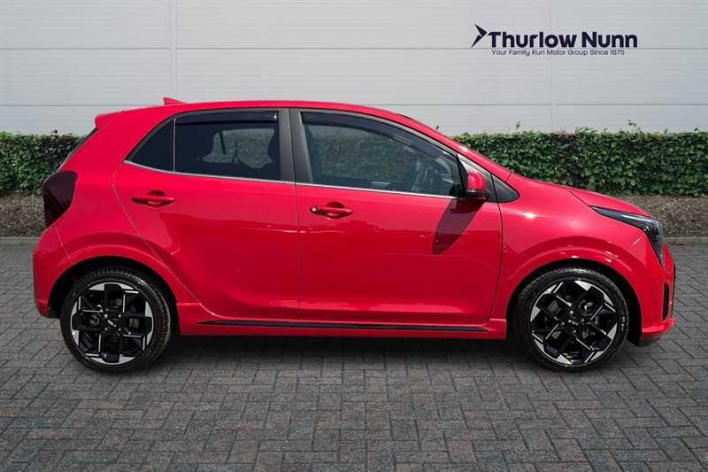 Kia Picanto 1.0 Gt-line S Hatchback Amt Euro 6 Ss AU75OBL Red #2