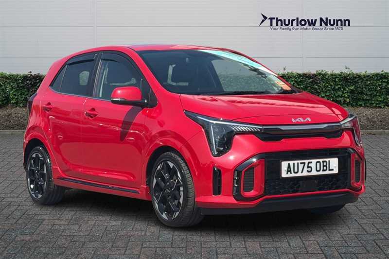 Kia Picanto 1.0 Gt-line S Hatchback Amt Euro 6 Ss Red