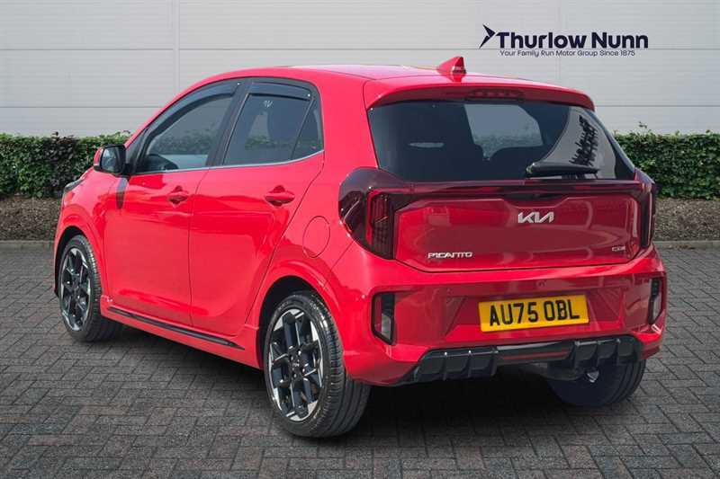 Kia Picanto 1.0 Gt-line S Hatchback Amt Euro 6 Ss AU75OBL Red #5