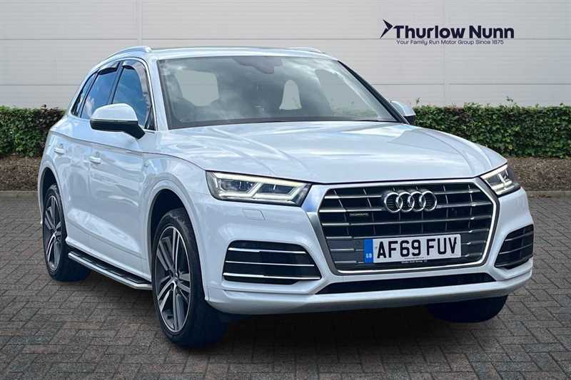 Audi Q5 S Line 2.0 Turbo Quattro Startst White