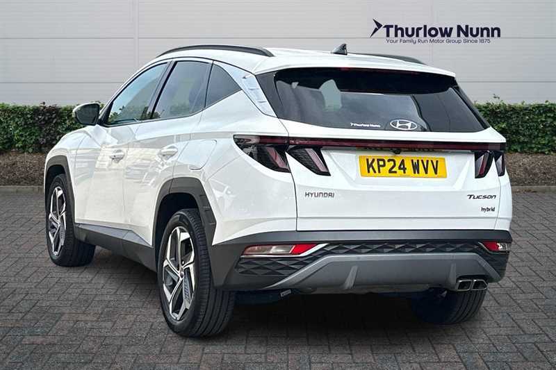 Hyundai Tucson 1.6 H T-gdi Premium Suv Hybrid Eur KP24WVV White #5