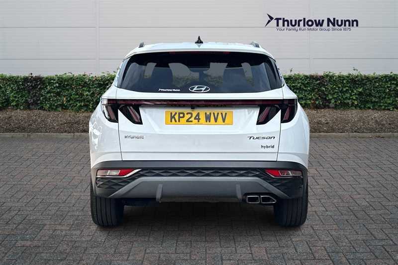 Hyundai Tucson 1.6 H T-gdi Premium Suv Hybrid Eur KP24WVV White #4