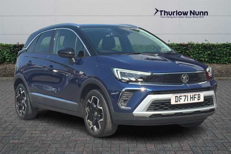Vauxhall Crossland 1.2 Turbo Ultimate Suv Euro 6 Ss Blue