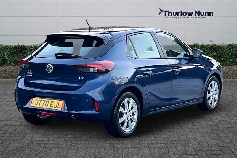 Vauxhall Corsa 1.2 Se Premium Hatchback Euro 6 DT70EJL Blue #3