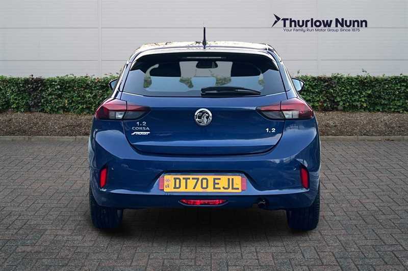 Vauxhall Corsa 1.2 Se Premium Hatchback Euro 6 DT70EJL Blue #4