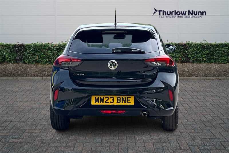Vauxhall Corsa 1.2I Turbo 100 Ps Ultimate Hatchba MW23BNE Black #4