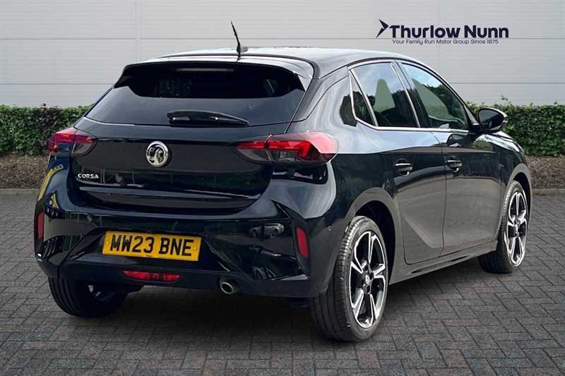 Vauxhall Corsa 1.2I Turbo 100 Ps Ultimate Hatchba MW23BNE Black #3