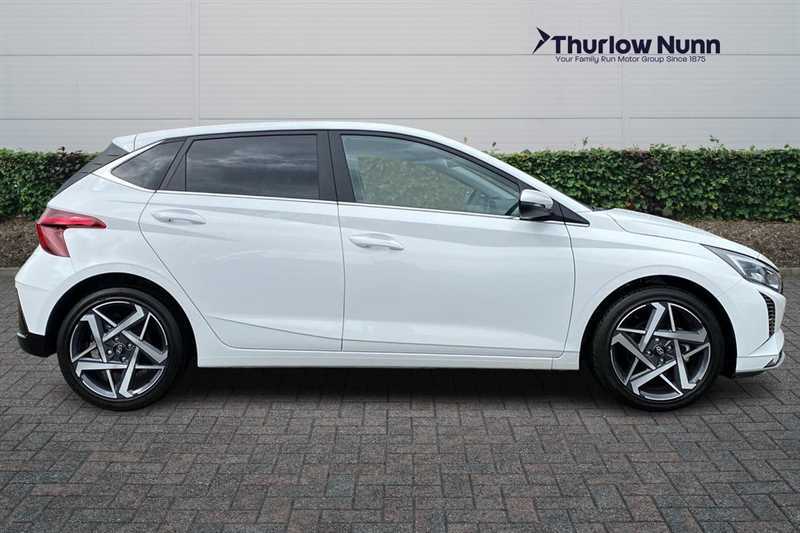 Hyundai I20 1.0 T-gdi Premium Hatchback Euro White #2