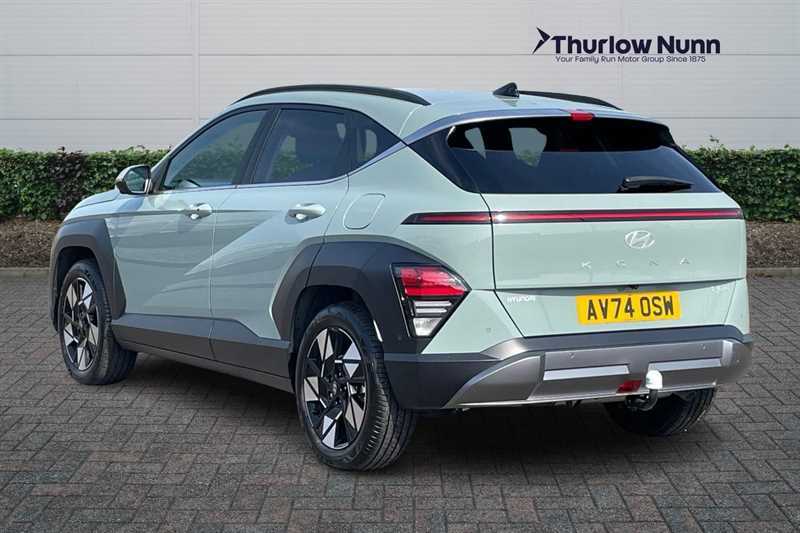 Hyundai Kona 1.6 H-gdi Ultimate Suv Hybrid Dct Euro Green #5