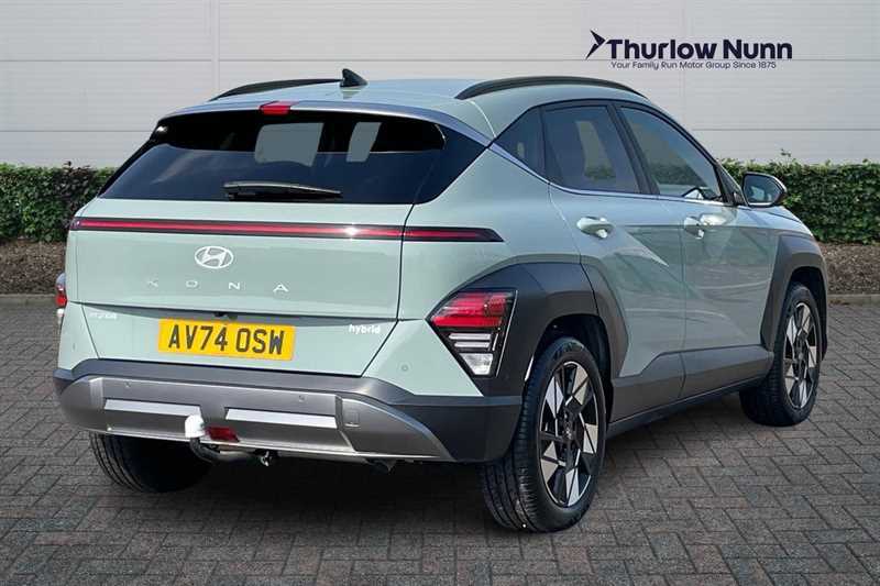 Hyundai Kona 1.6 H-gdi Ultimate Suv Hybrid Dct Euro Green #3