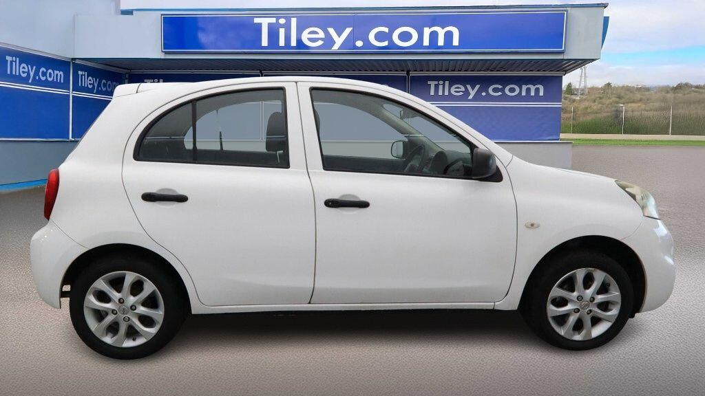 Nissan Micra 1.2 Vibe Euro 6 GM65CZC White #4