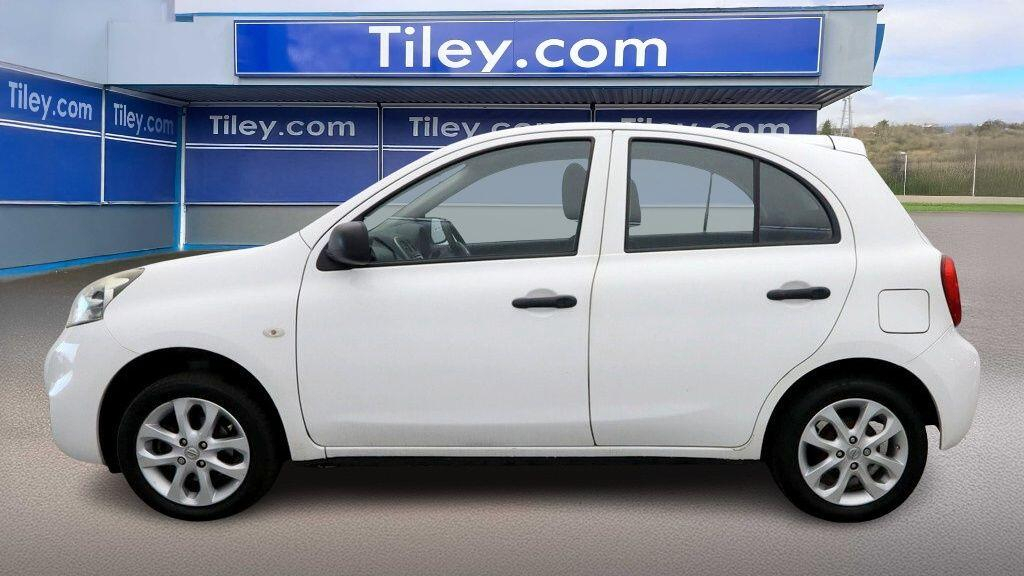 Nissan Micra 1.2 Vibe Euro 6 GM65CZC White #3