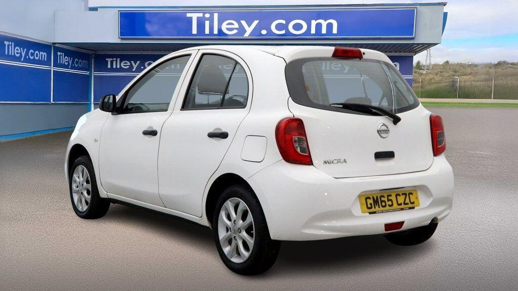 Nissan Micra 1.2 Vibe Euro 6 GM65CZC White #5