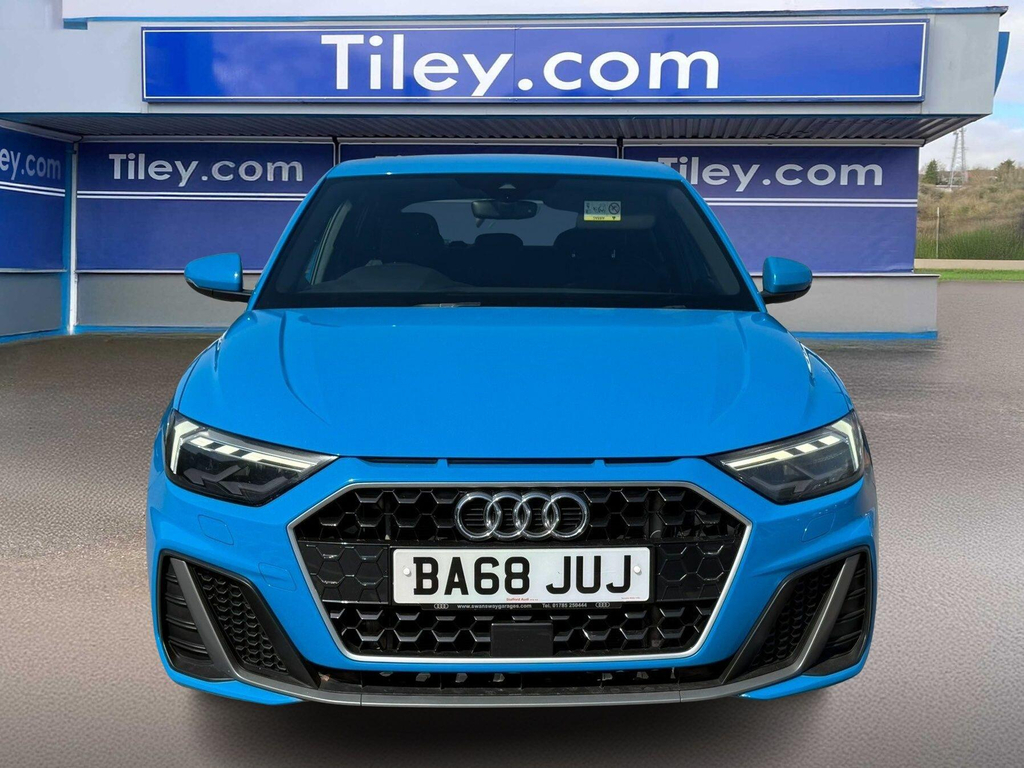 Audi A1 1.0 Tfsi 30 S Line Sportback Euro 6 Ss BA68JUJ Blue #2