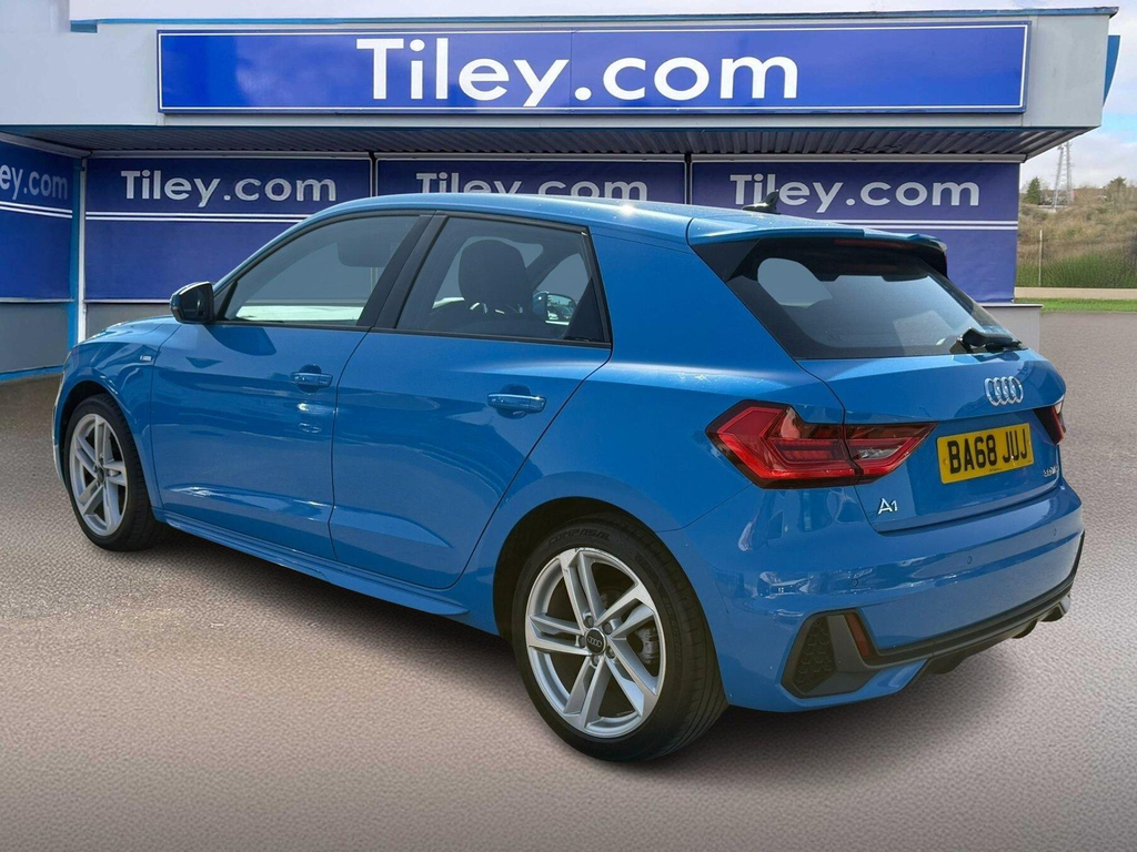 Audi A1 1.0 Tfsi 30 S Line Sportback Euro 6 Ss BA68JUJ Blue #6