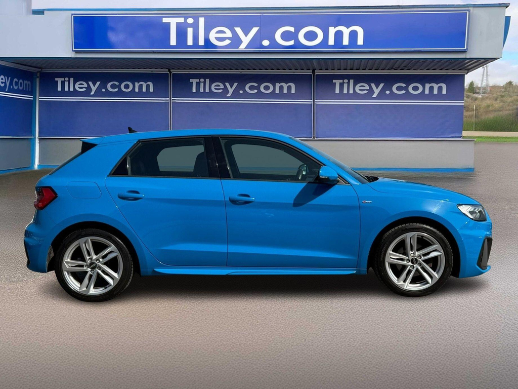 Audi A1 1.0 Tfsi 30 S Line Sportback Euro 6 Ss BA68JUJ Blue #5