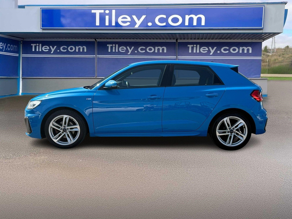 Audi A1 1.0 Tfsi 30 S Line Sportback Euro 6 Ss BA68JUJ Blue #4