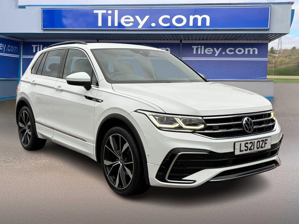 Volkswagen Tiguan 1.5 Tsi R-line Dsg Euro 6 Ss LS21OZF White
