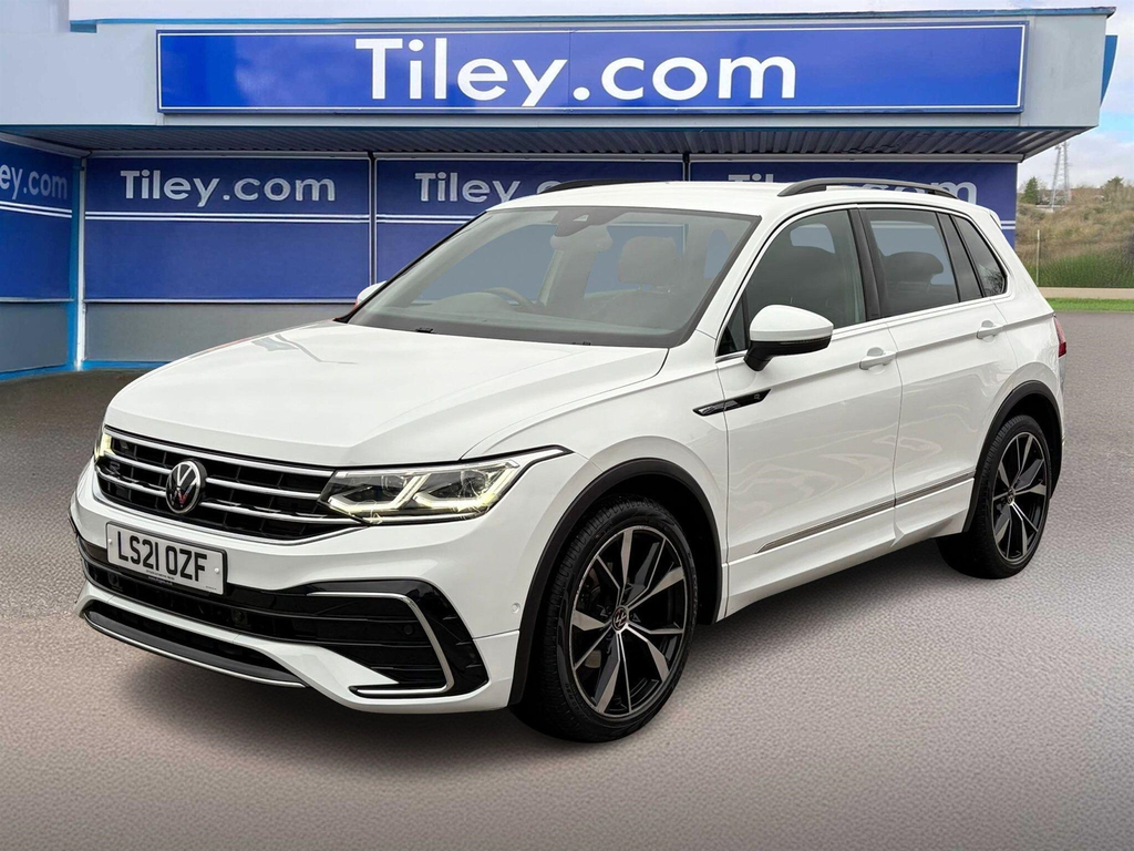 Volkswagen Tiguan 1.5 Tsi R-line Dsg Euro 6 Ss LS21OZF White #3