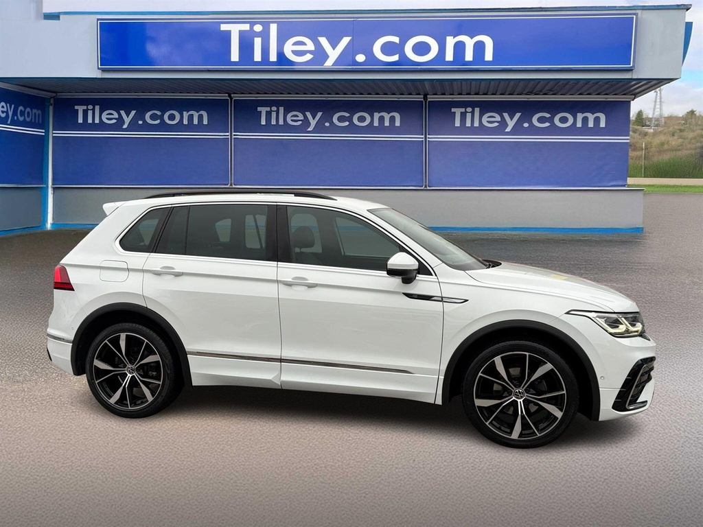 Volkswagen Tiguan 1.5 Tsi R-line Dsg Euro 6 Ss LS21OZF White #5
